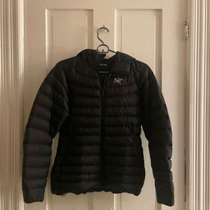 Arcteryx Cerium LT Hoody black size small